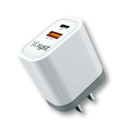 Xyst 3.4-Amp Dual USB Wall Charger with USB Port and USB Type-C Port Jupiter Gear Home
