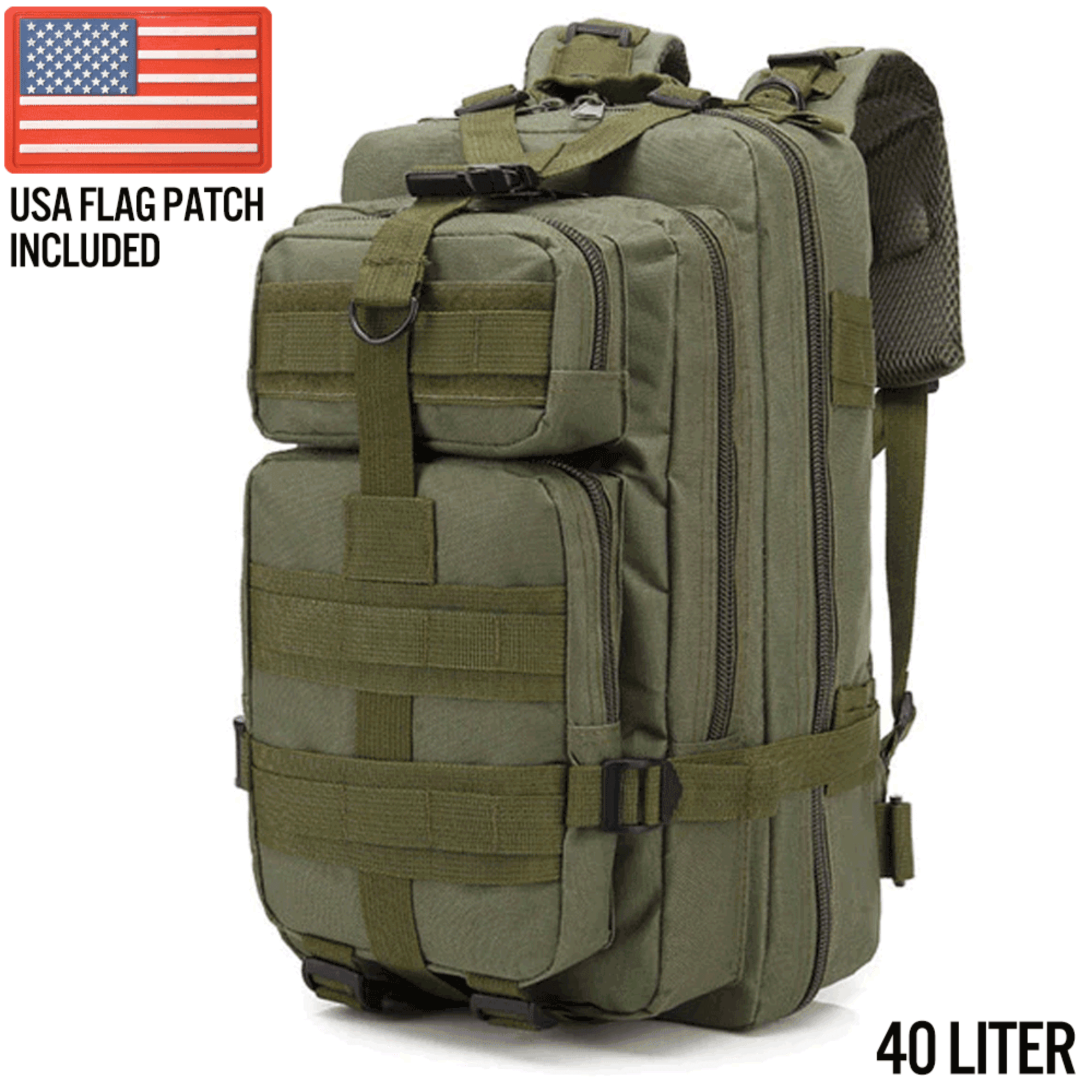 XGear Tactical Large 40L Tactical Backpack Survival Bag Jupiter Gear Home