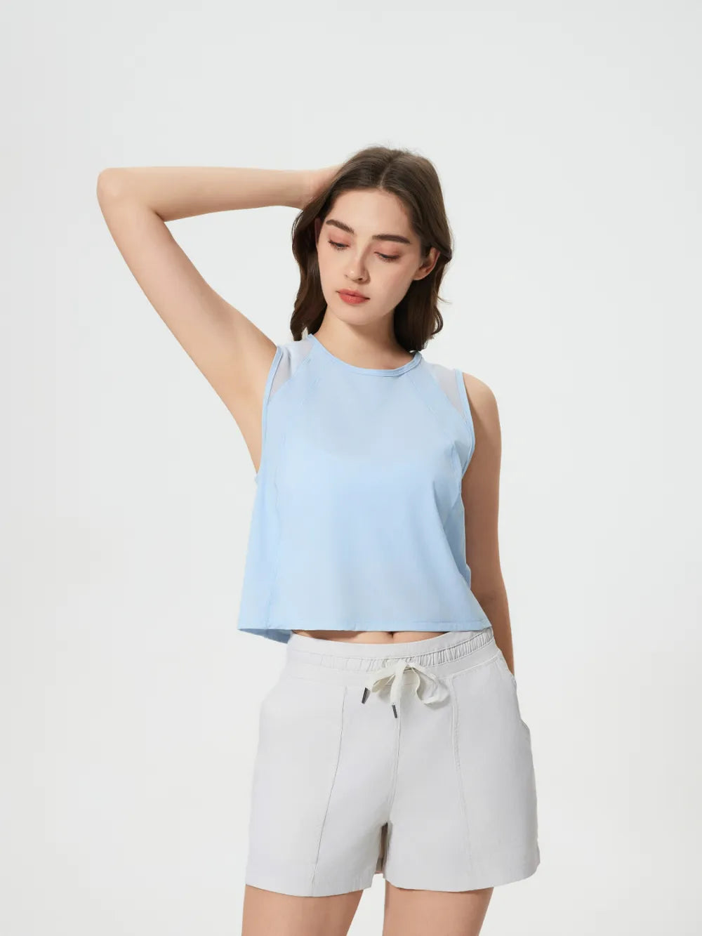 JupiterGear Round-Neck Cropped Tank Jupiter Gear Home