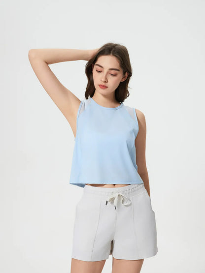 JupiterGear Round-Neck Cropped Tank Jupiter Gear Home