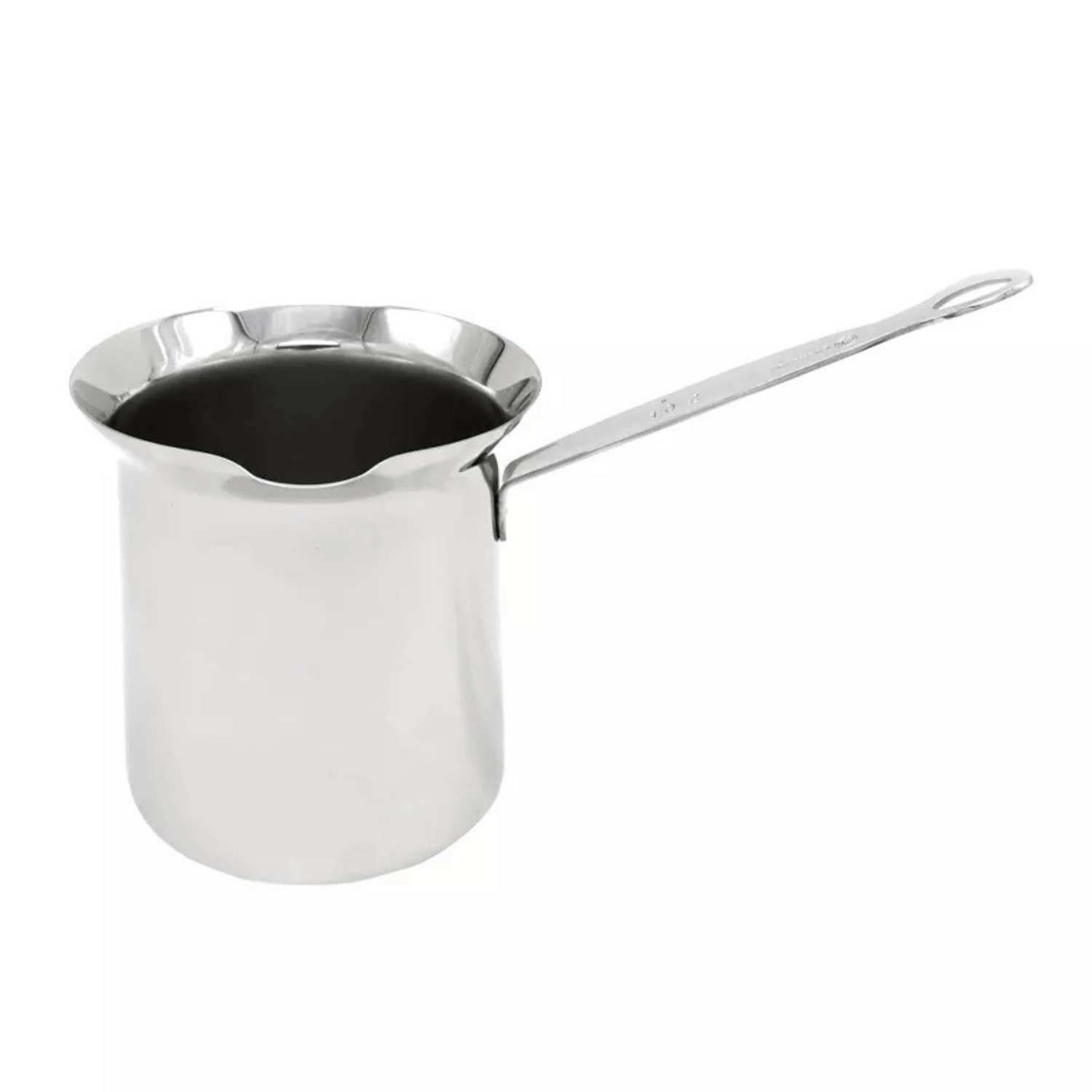 Korkmaz Classic 6 Ounce 2-Cup Stainless Steel Turkish Coffee Pot Jupiter Gear Home