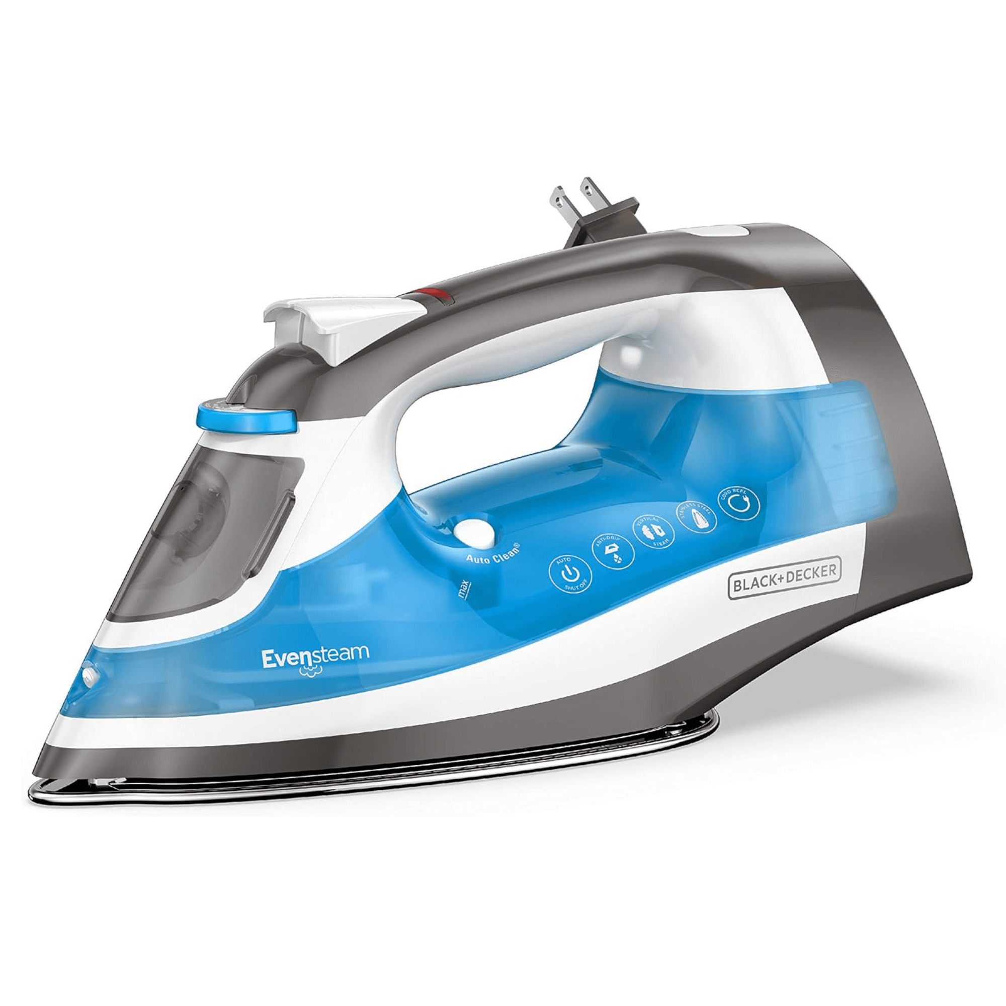 Black &amp; Decker One-Step Cord-Reel Steam Iron Jupiter Gear Home
