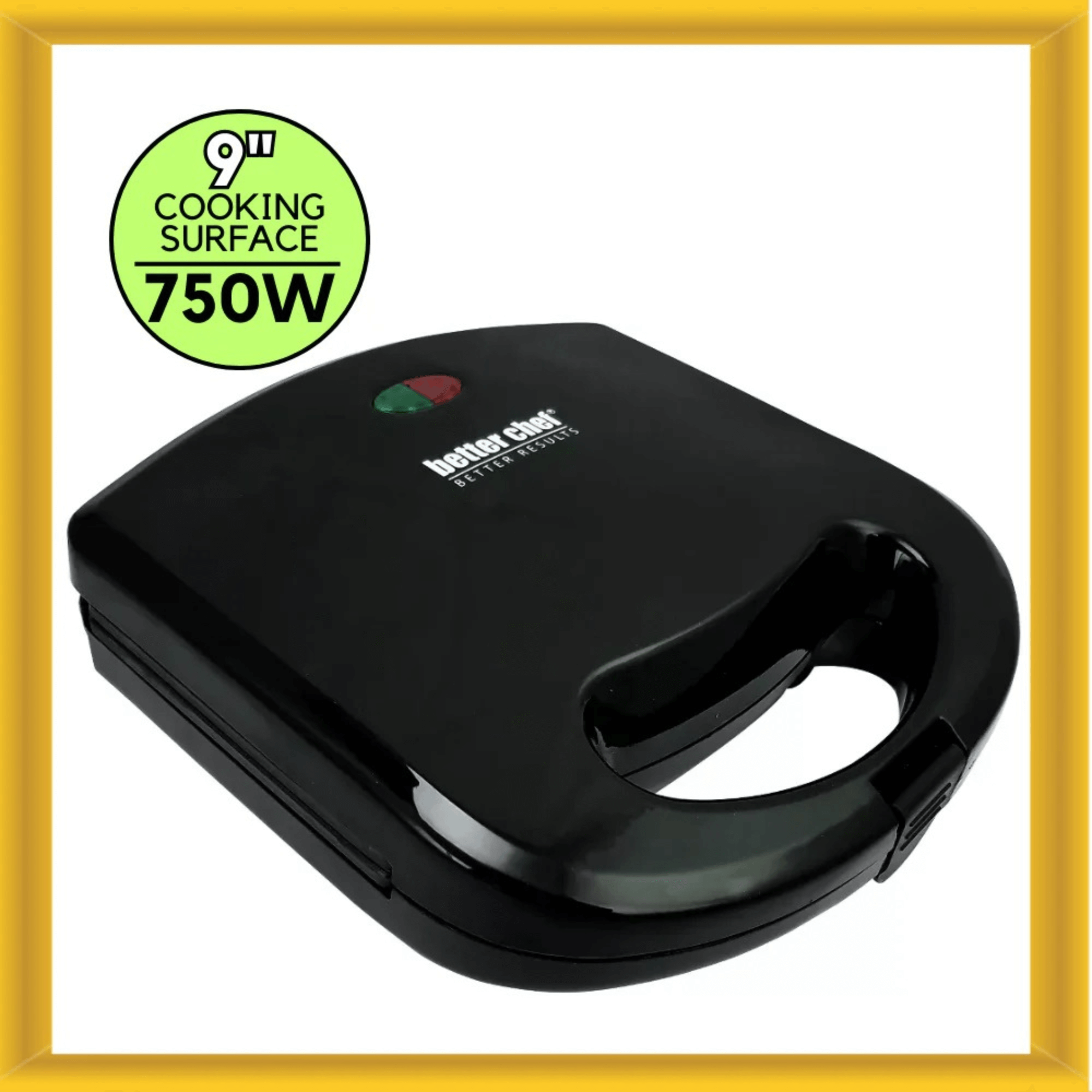 Better Chef Non-Stick Electric Waffle Maker Jupiter Gear Home