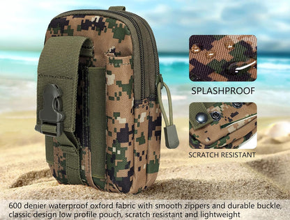 JupiterGear Tactical MOLLE Military Pouch Waist Bag for Hiking, Running and Outdoor Activities Jupiter Gear Home