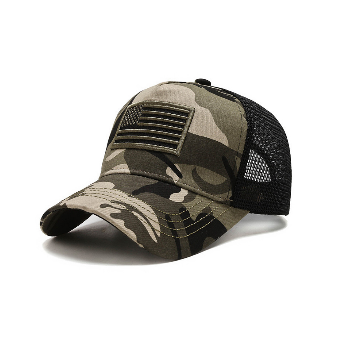 JupiterGear American Flag Trucker Hat with Adjustable Strap | Breathable &amp; Unisex Jupiter Gear Home