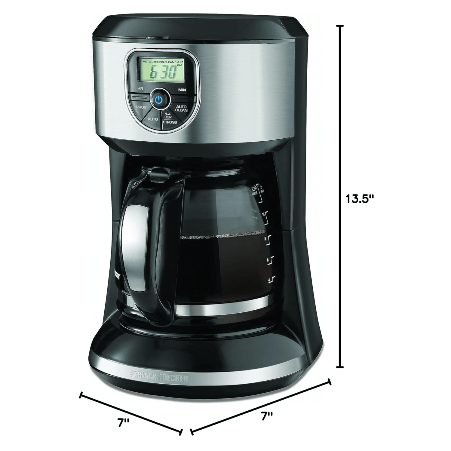 Black &amp; Decker 12-Cup Programmable Coffeemaker - REFURBISHED Jupiter Gear Home