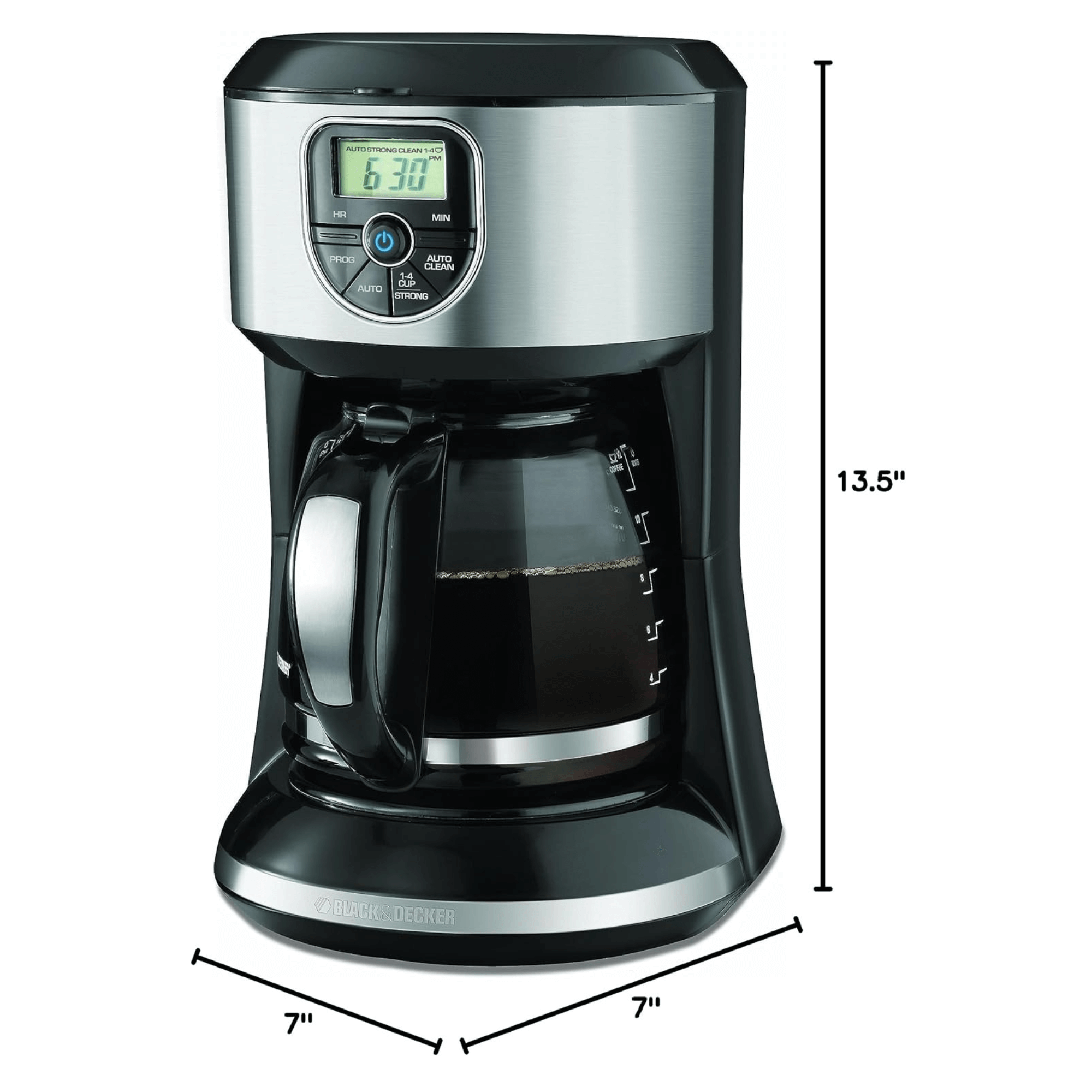 Black &amp; Decker 12-Cup Programmable Coffeemaker - REFURBISHED Jupiter Gear Home