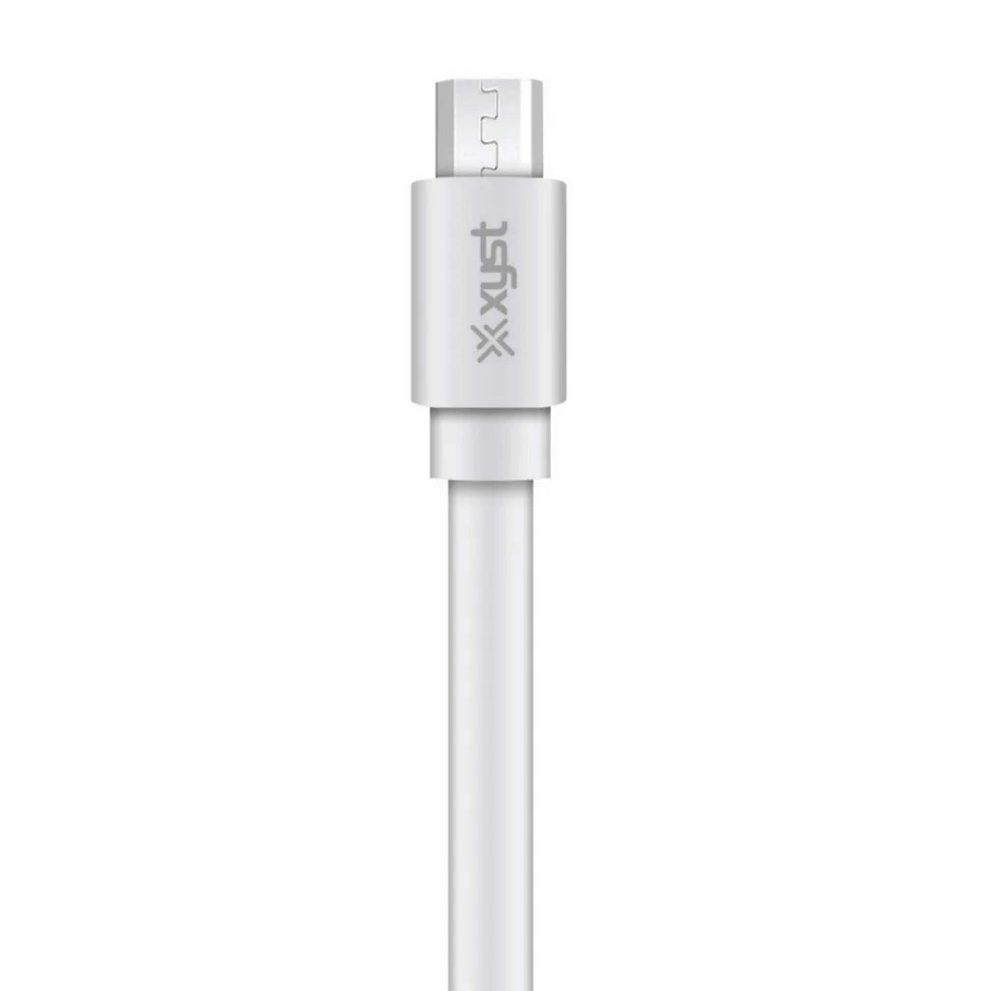 Xyst Charge and Sync USB to Micro USB Flat Cable 4Ft Jupiter Gear Home