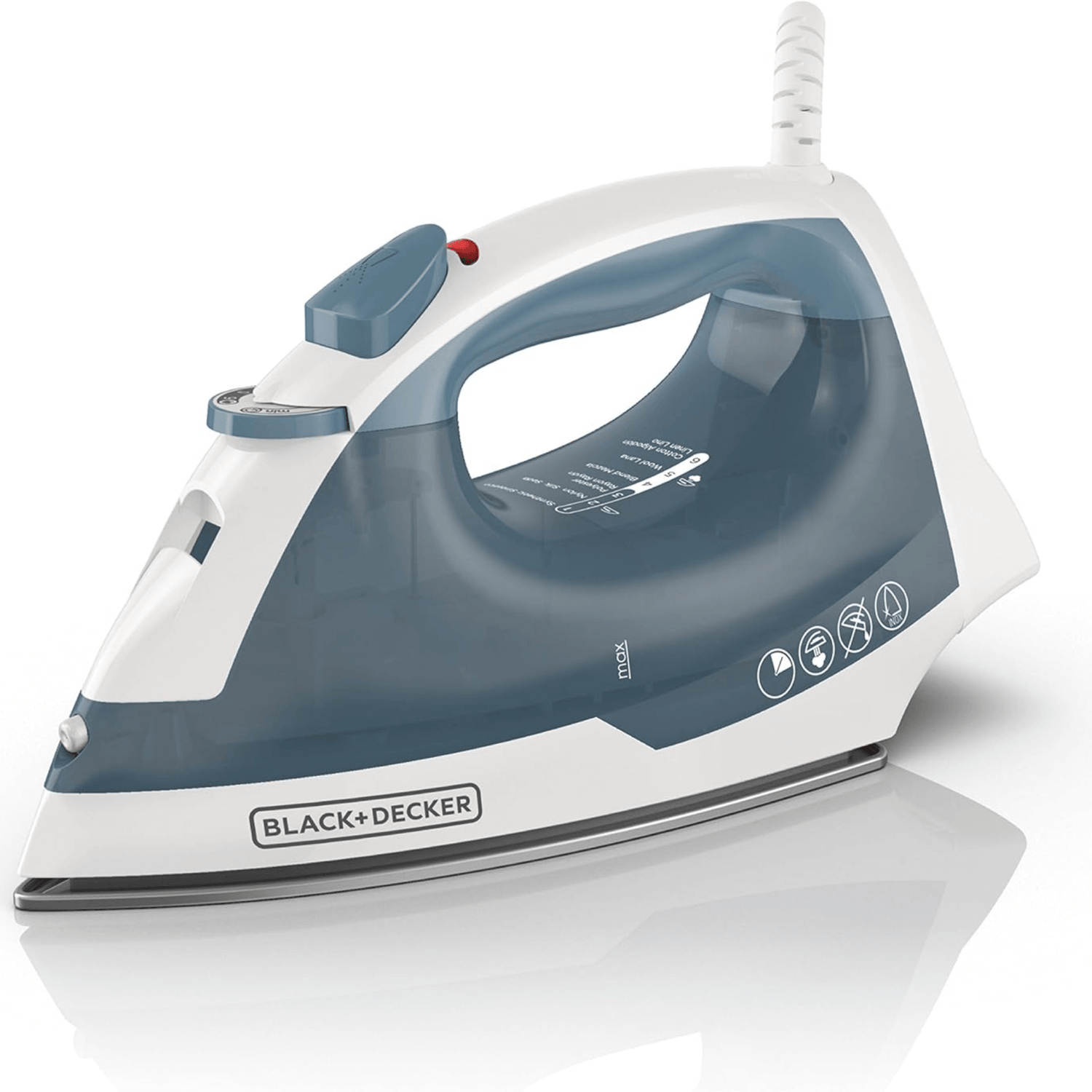 Black &amp; Decker Easy Steam Compact Lightweight Iron - REFURBISHED Jupiter Gear Home