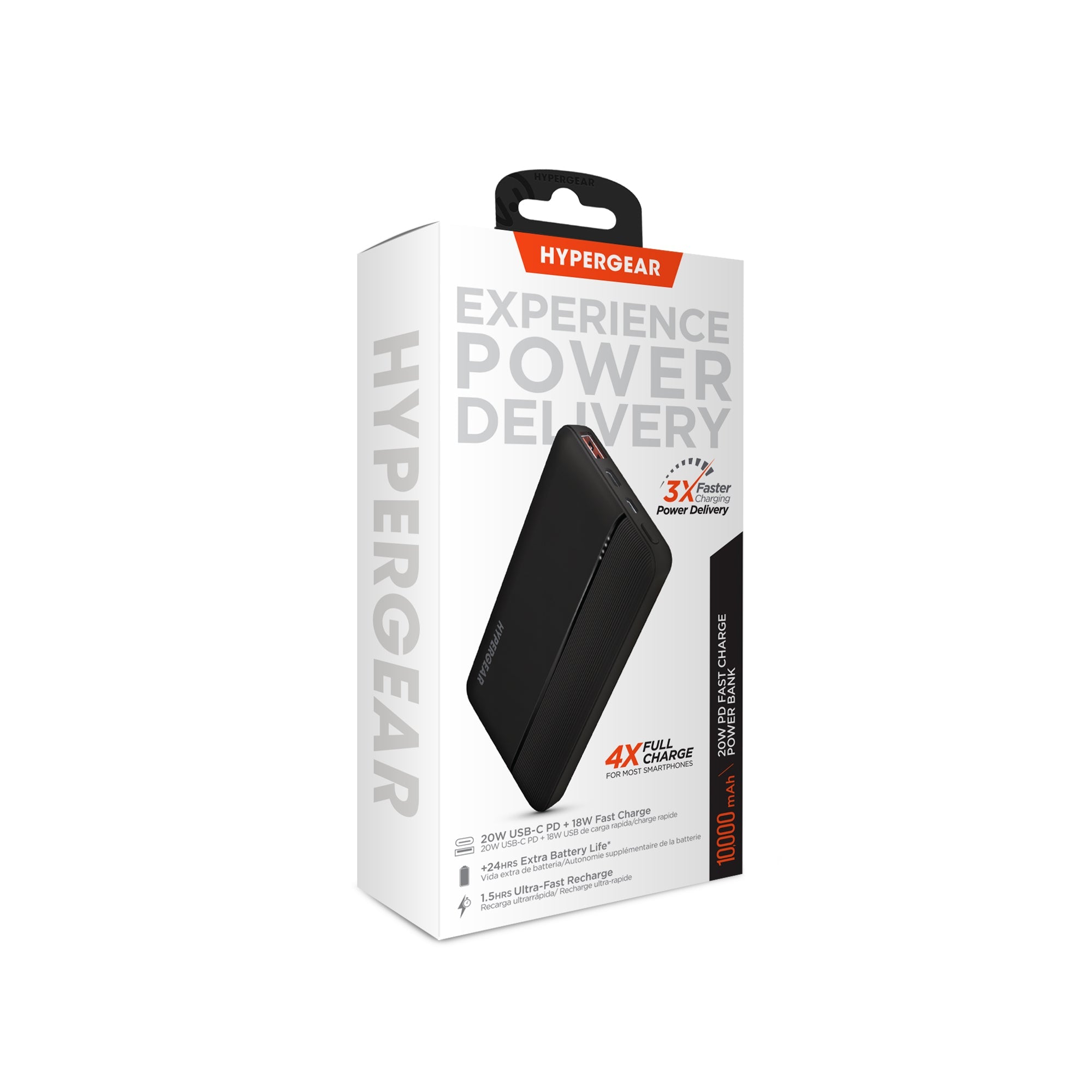 HyperGear 10000mAh 20W PD + USB Power Bank Jupiter Gear Home