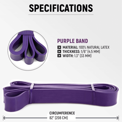 XGear Fitness XG-PRO Heavy Duty Exercise Resistance Bands Jupiter Gear Home