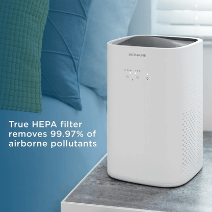 Bionaire True HEPA 360-Degree Touch-Control Air Purifier for Medium Size Rooms Jupiter Gear Home