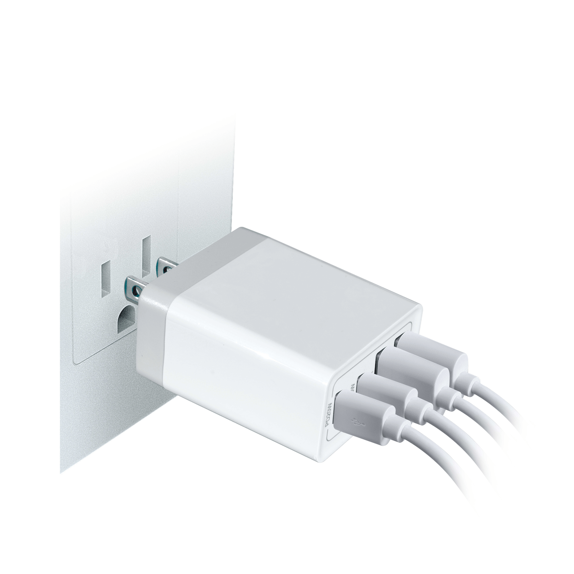 Xyst 35-Watt 4-Port USB-A and USB-C Wall Charger Jupiter Gear Home