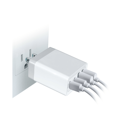Xyst 35-Watt 4-Port USB-A and USB-C Wall Charger Jupiter Gear Home