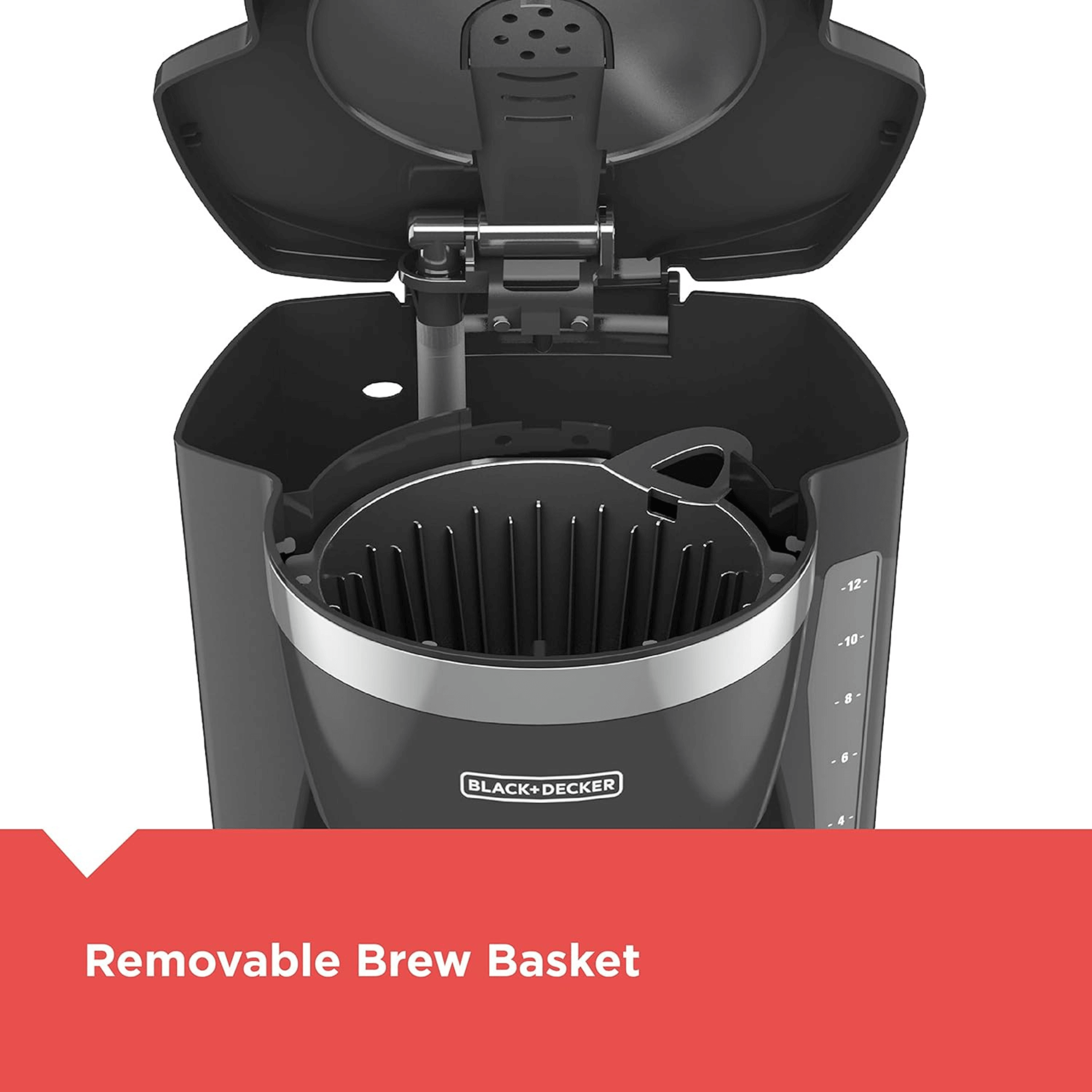 Black &amp; Decker 12 Cup Programmable Coffee Maker with Digital Controls - REFURBISHED Jupiter Gear Home