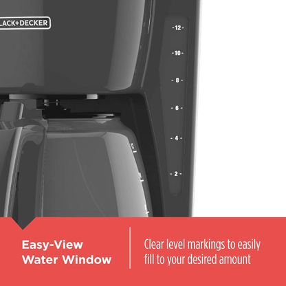Black &amp; Decker 12 Cup Programmable Coffee Maker with Digital Controls - REFURBISHED Jupiter Gear Home