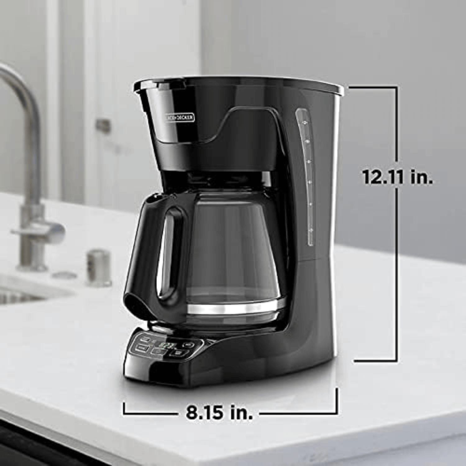 Black &amp; Decker 12-Cup Vortex Digital Programmable Coffeemaker - REFURBISHED Jupiter Gear Home