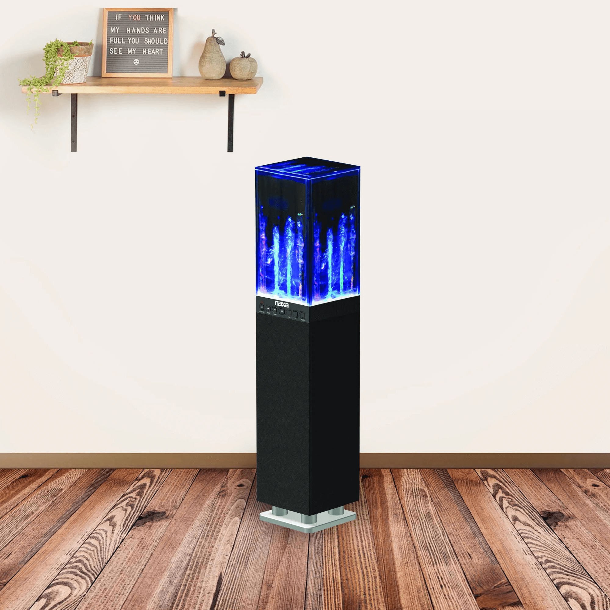 Naxa Dancing Water Light Tower BT Speaker System - Refurbished Jupiter Gear Home