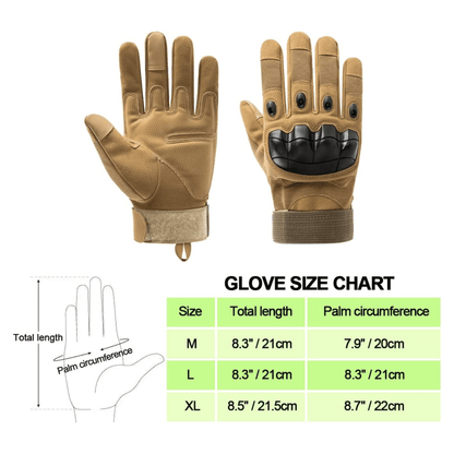 JupiterGear Tactical Military Airsoft Gloves for Outdoor Sports, Paintball, and Motorcycling with Touchscreen Fingertip Capability Jupiter Gear Home