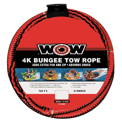 WOW Watersports 50ft Bungee Tow Rope Jupiter Gear Home