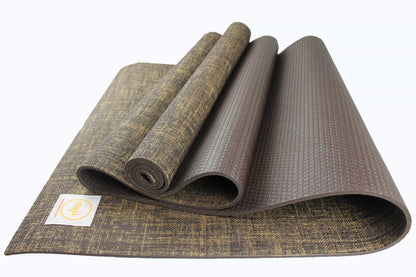 Maji Sports Jute Premium Eco Yoga Mat + Foot Massager  (7.5cm x 17.5cm) Jupiter Gear Home
