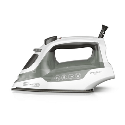 Black &amp; Decker Easy Steam TrueGlide Nonstick SmartSteam Compact Iron - REFURBISHED Jupiter Gear Home
