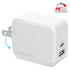 Naztech 30W USB-C PD Dual Output Fast Wall Charger Jupiter Gear Home