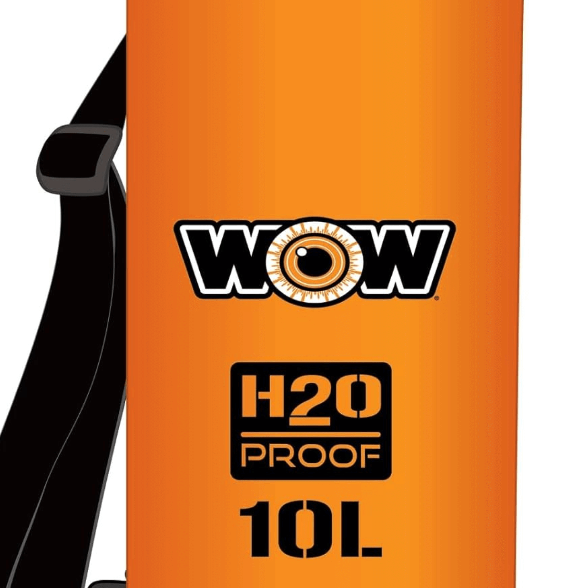 WOW Watersports H2O Proof 10L Drybag Orange Jupiter Gear Home