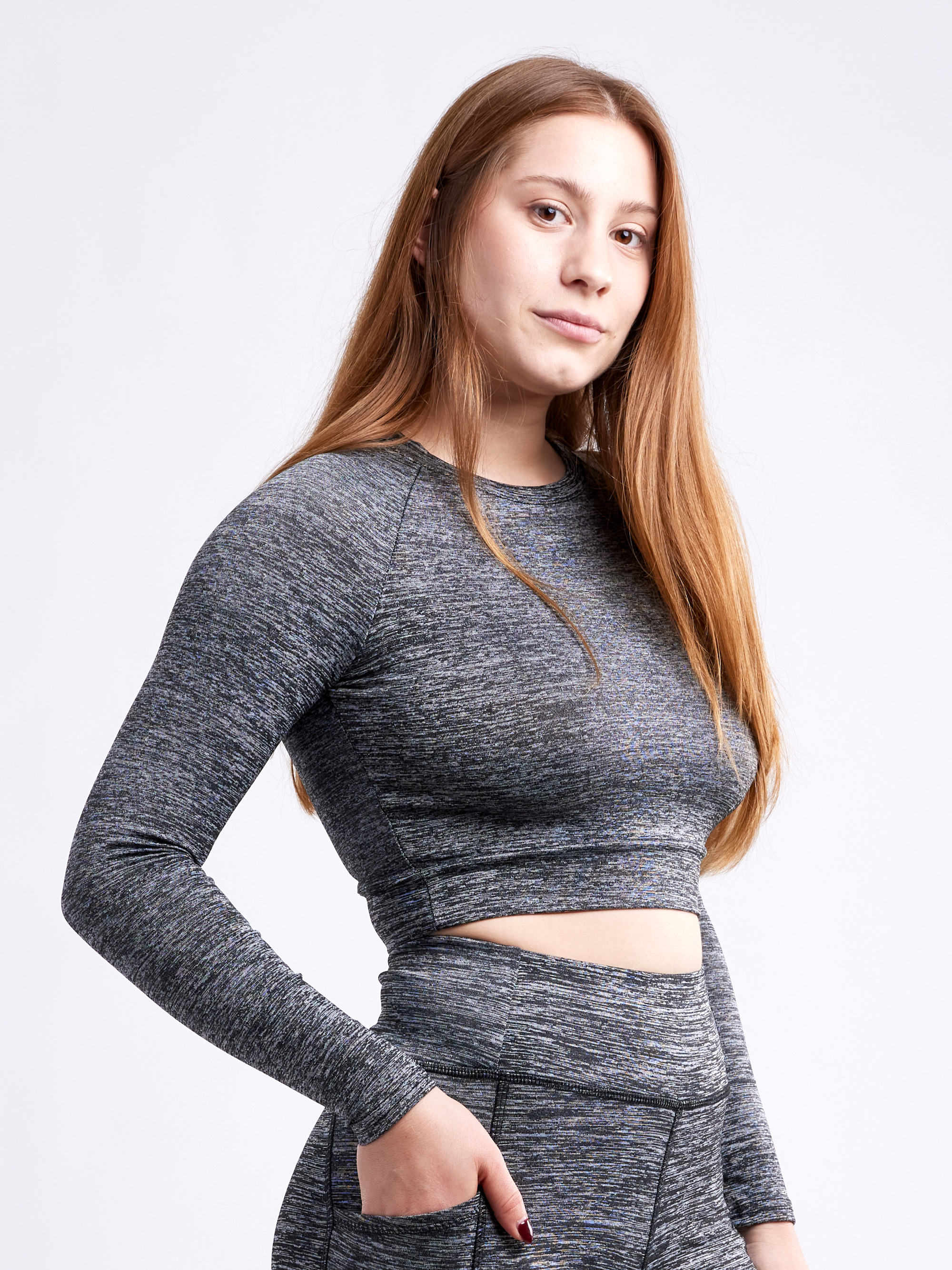 JupiterGear Long-Sleeve Crop Top Jupiter Gear Home