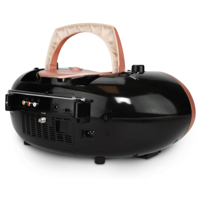 Emerson 7" Bluetooth DVD Boombox Rose Gold - Refurbished Jupiter Gear Home
