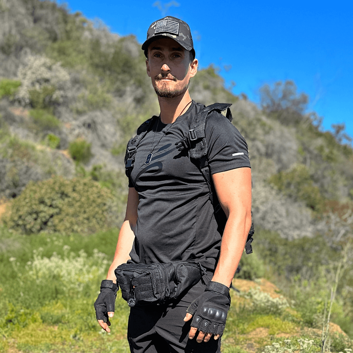 JupiterGear Military-Style Tactical Patch Hat with Adjustable Strap | Breathable &amp; Unisex Jupiter Gear Home