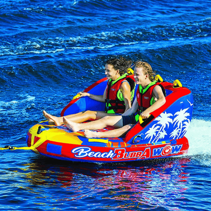 WOW Watersports Beach Bubba 2 Person 2P Towable with Foam Handles Jupiter Gear Home