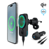 Naztech MagLock CAR 15W Magnetic Wireless Fast Charging Vent Mount with Qi2 Jupiter Gear Home