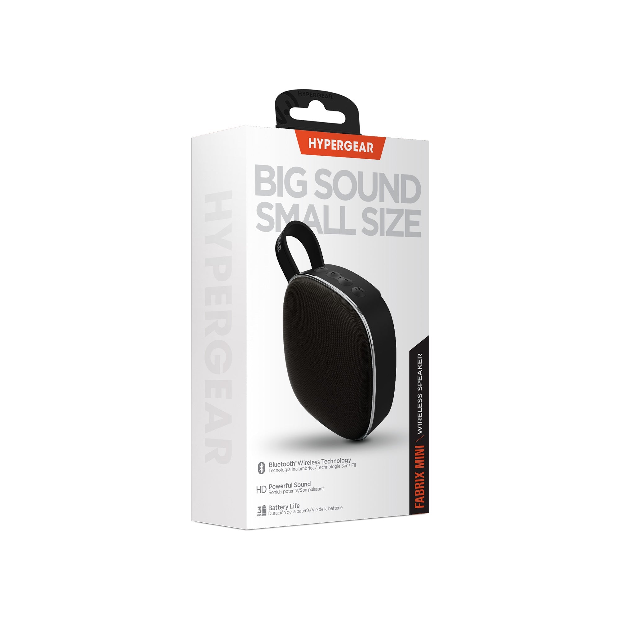HyperGear Fabrix Mini Wireless Speaker for Easy Pairing w Built-In Mic Jupiter Gear Home