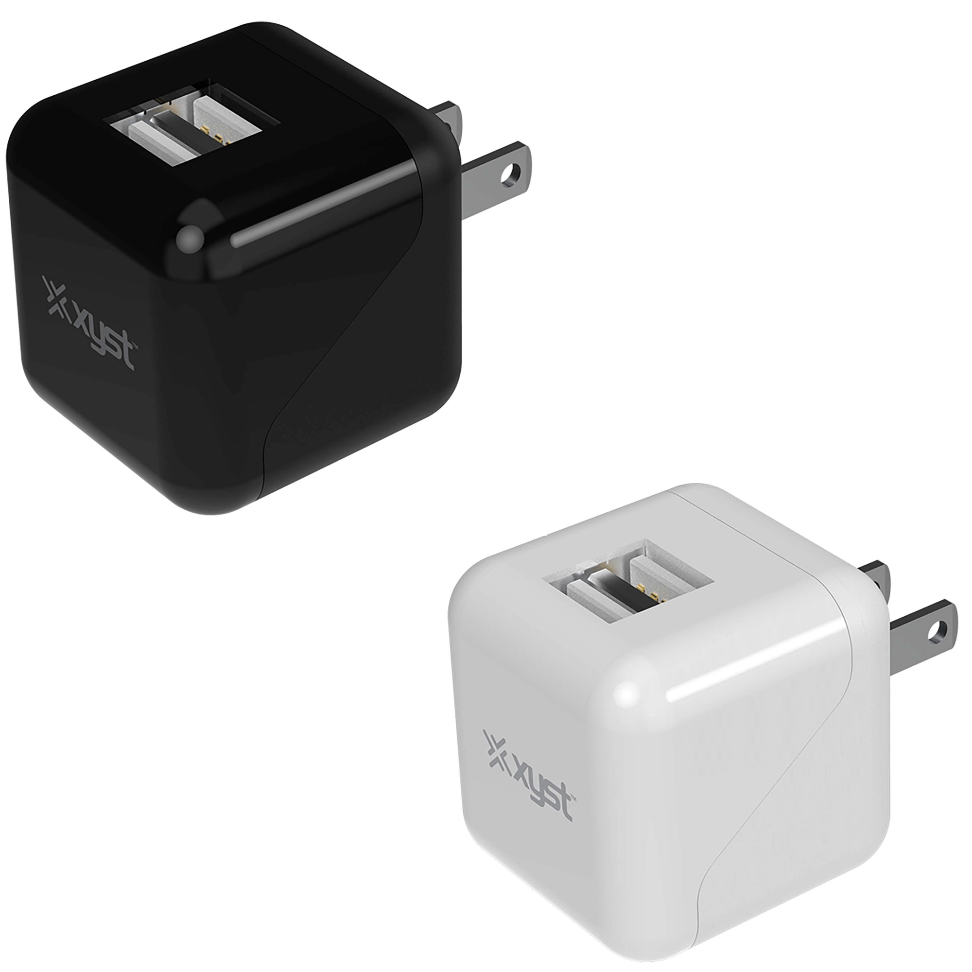 Xyst 2.4-Amp Dual USB Foldable Wall Charger Jupiter Gear Home