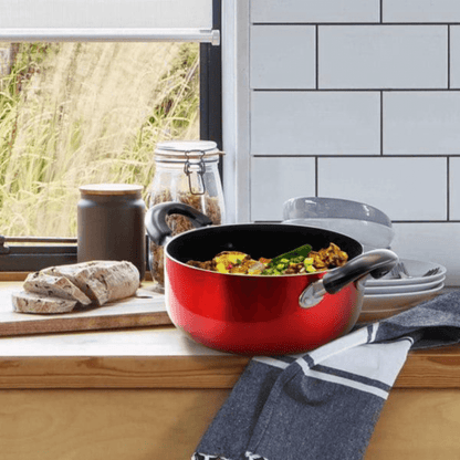 Better Chef 7-Piece Aluminum Non-Stick Cookware Set with Bakelite Handles Jupiter Gear Home