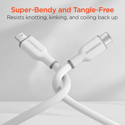 HyperGear Flexi PRO USB-C to Lightning Cable 4ft Jupiter Gear Home
