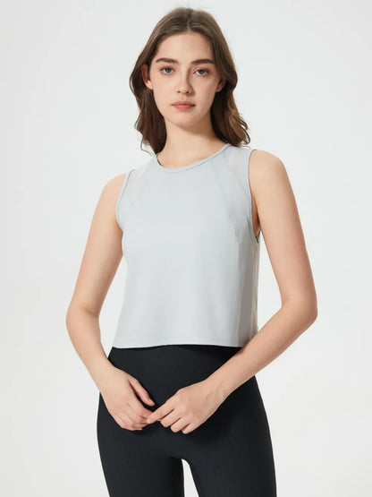 JupiterGear Round-Neck Cropped Tank Jupiter Gear Home