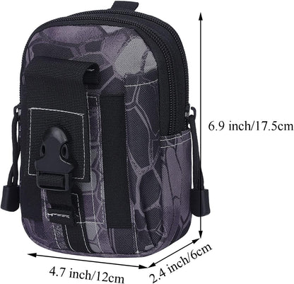 JupiterGear Tactical MOLLE Military Pouch Waist Bag for Hiking, Running and Outdoor Activities Jupiter Gear Home