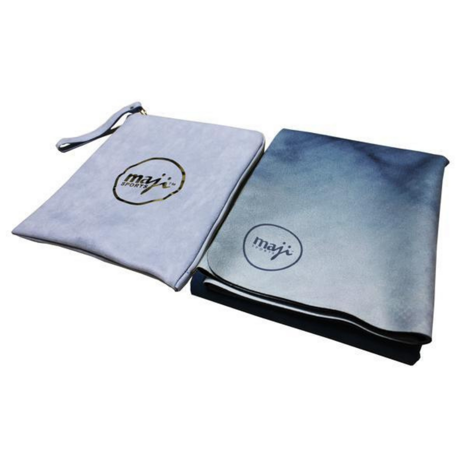 Maji Sports Suede &amp; Natural Rubber Travel Yoga Mat Jupiter Gear Home