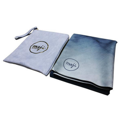 Maji Sports Suede &amp; Natural Rubber Travel Yoga Mat Jupiter Gear Home