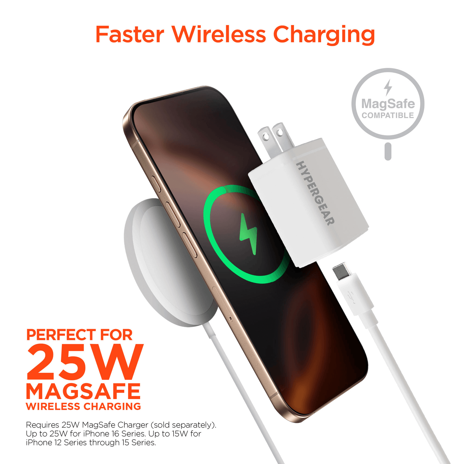 HyperGear SpeedBoost 40W USB-C PD GaN Fast Wall Charger with PPS Jupiter Gear Home