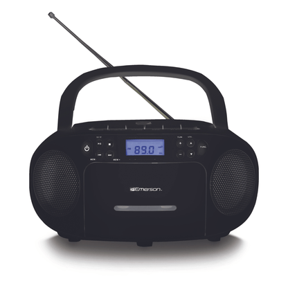 Emerson Portable CD/Cassette Boombox Jupiter Gear Home