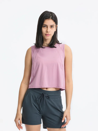 JupiterGear Round-Neck Cropped Tank Jupiter Gear Home