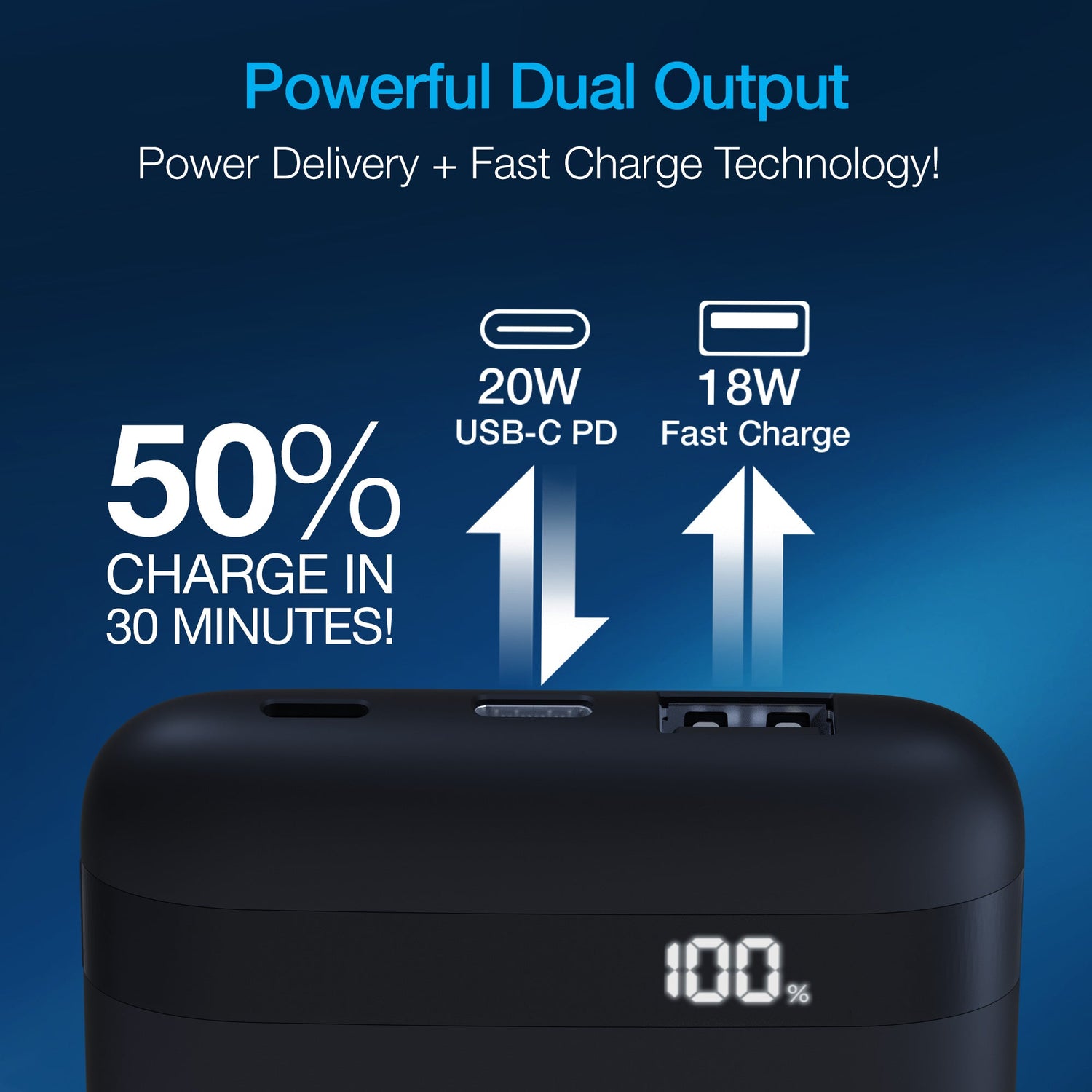 Naztech PowerBolt PD Wireless Power Bank with MFI Input Jupiter Gear Home