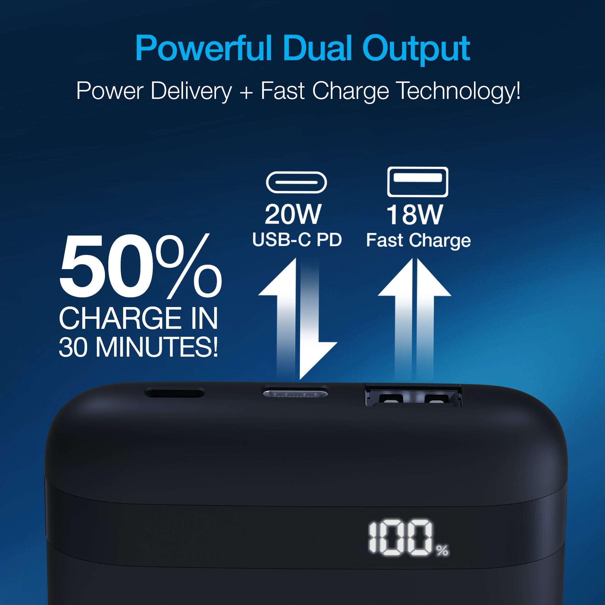 Naztech PowerBolt PD Wireless Power Bank with MFI Input Jupiter Gear Home