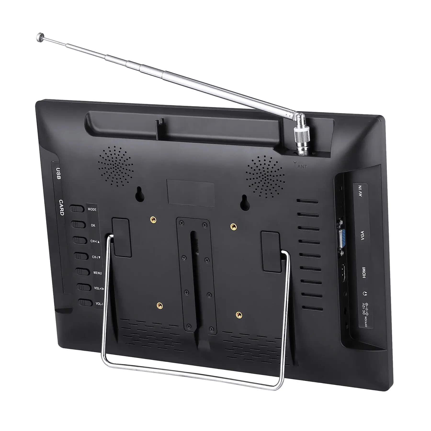Supersonic 13.3" Portable Digital LED TV with USB, SD &amp; HDMI Inputs &amp; 12-Volt ACDC Compatible Jupiter Gear Home