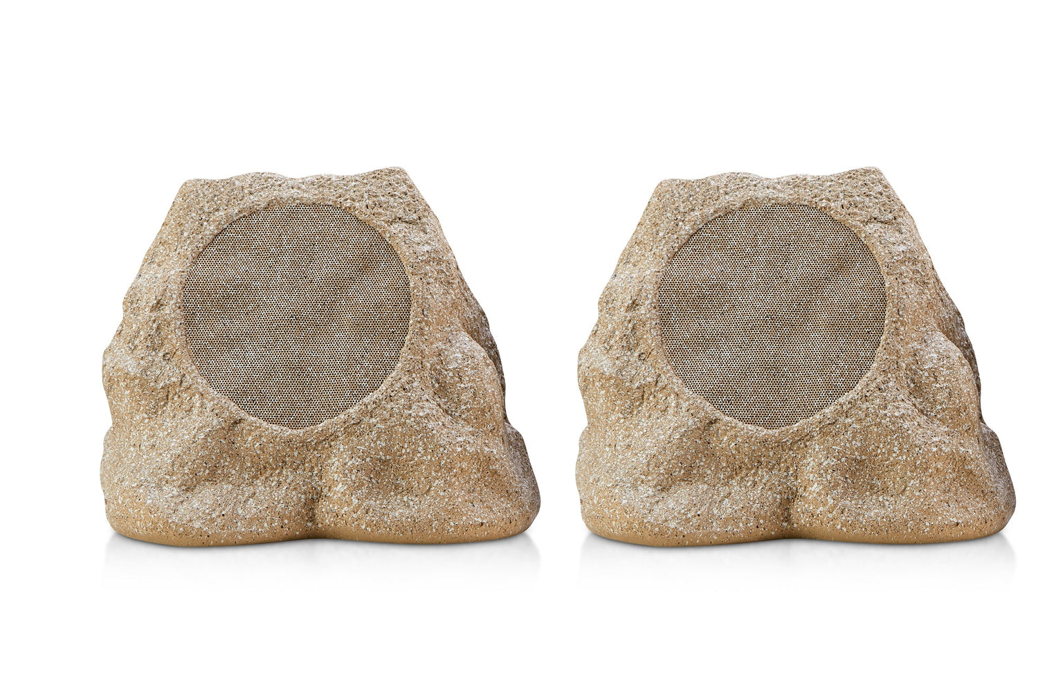 SoundPro 1-Pair Bluetooth Multi-Link Solar Rechargeable Wireless Rock Speakers Jupiter Gear Home