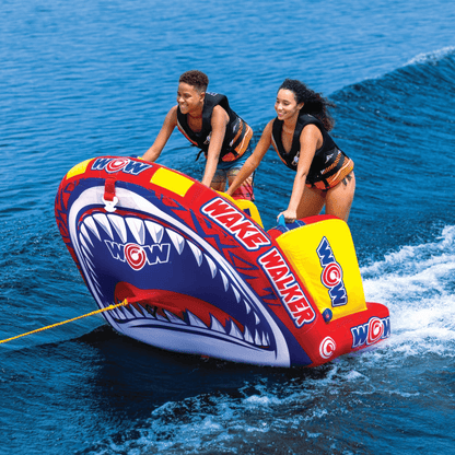 WOW Watersports Wake Walker 2-Person Towable with Tow Points Jupiter Gear Home