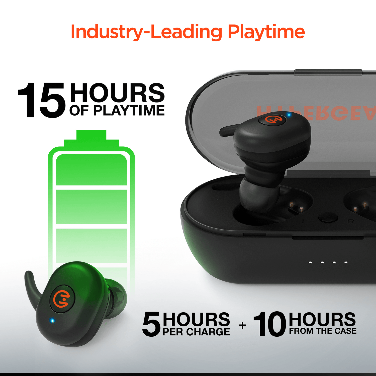 HyperGear Active True Wireless Earbuds with USB-C Connector Jupiter Gear Home